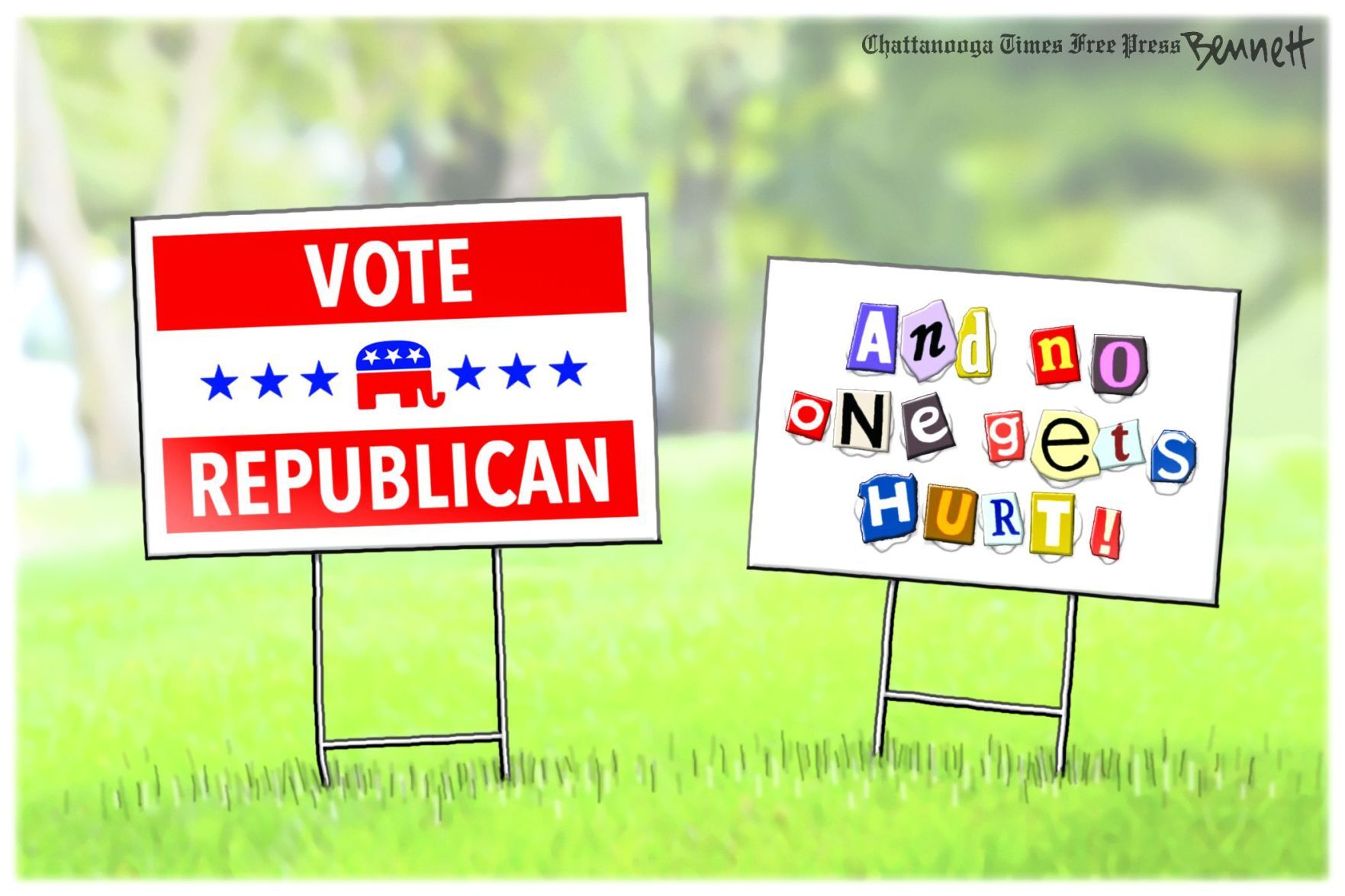 Clay Bennett cartoon